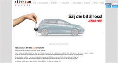 Desktop Screenshot of biltreanoutlet.se